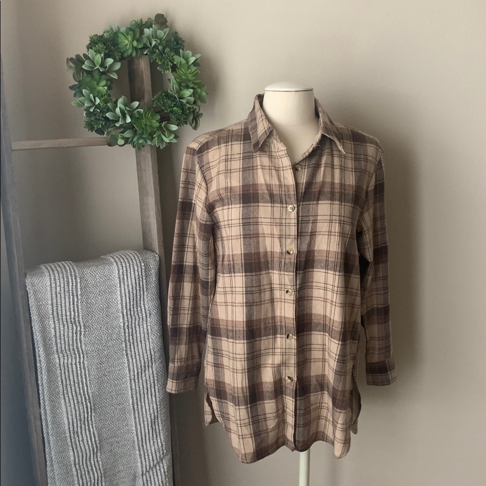 Aly Daly plaid flannel